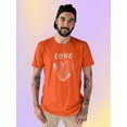 thumbnail image 2 of Love Techno Style Heart T-Shirt Men -Image by Shutterstock, Male Large, 2 of 4