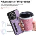 thumbnail image 4 of ZUKKASHAN for iPhone 15 Pro Max Phone Case Wallet with Card Holder,PU Leather Flip Folio Case,RFID Blocking Ring Holder Kickstand Wrist Strap Magnetic Protective Women Men Cover for iPhone 15 Pro Max, 4 of 7