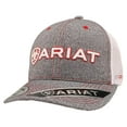 thumbnail image 2 of ARIAT Men's Heather Mesh Back Shadow Cap, Gray, One Size ONE SIZE GRAY, 2 of 5