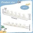 thumbnail image 2 of Adjustable Chaise Lounge Brackets Replacement - 5-Position Backrest Support for Outdoor Patio Furniture (4-Pack), 2 of 5
