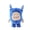 blue, variant on Large 9 inches, Qibao Mengbing Odbbods plush doll toy, cartoon animation