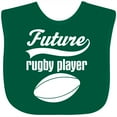 thumbnail image 3 of Inktastic Future Rugby Player Boys Baby Bib, 3 of 4