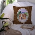 thumbnail image 3 of Carolines Treasures SS8001PW1414 Australian Shepherd Fabric Decorative Pillow, 14Hx14W, multicolor, 3 of 4