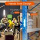 thumbnail image 2 of Barra De Luz Magnética Para Tienda De Campaña, Lámpara Magnética Recargable, 4 Modos 400 Lúmenes, Lámpara De Camping Recargable Usb Con Batería Externa De 1200mah, Li De Emergencia, 2 of 4