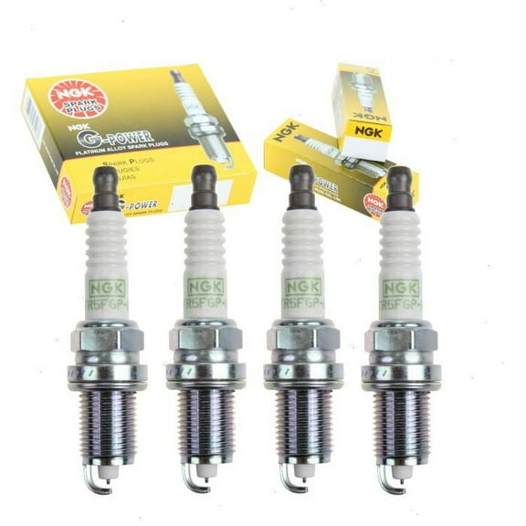 4 pc NGK G-Power Spark Plugs compatible with Dodge Avenger 2.4L L4 2008-2014