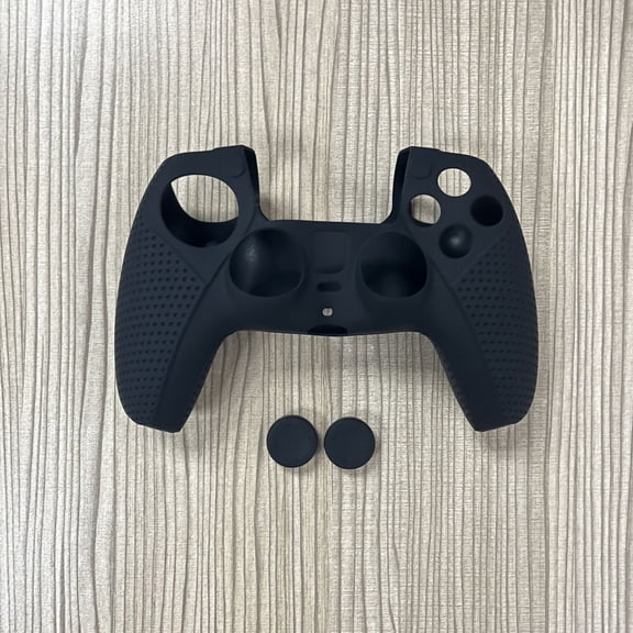 PS5 DualSense Controller Silicone Case with Thumbstick Caps - 2-in-1 Anti-Slip Protective Set for PS5 Game Controllers, Sweat-Resistant, Full Button Access, Easy Installation (Multiple Colors)