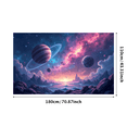 thumbnail image 1 of Space Galaxy Backdrop Fantasy Sky Landscape Backdrop Banner Astronomical Decoration Background Photo Booth Astronomy Decor Parties Events Wall Art, 1 of 5