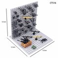 thumbnail image 4 of Bloques de construcción MOC, arma militar, arma de armadura, modelo de estante, equipo de fuerza SWAT, conjunto de accesorios, ladrillos, juguetes para niños, 4 of 5