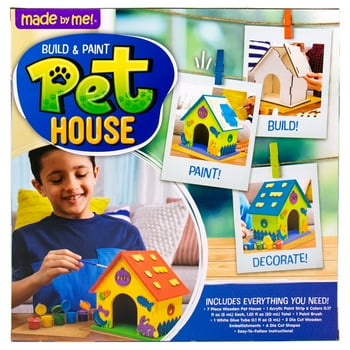 Made By Me Build & Paint Your Own Pet House