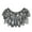 silver, variant on Elegant Women's Sequin Lace Cloak Shawl – Vintage Mesh Stole for Evening Dresses, Parties, Banquets & Carnival Dance