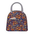 thumbnail image 1 of Disketp Thanksgiving Turkey 2 Bolsa Térmica para Almuerzo, Lonchera con Abertura Amplia y Gran Capacidad, Organizador Reutilizable para Mujeres, Hombres y Adultos, 1 of 6