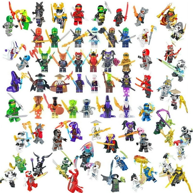 Phantom Ninja Vs Basilisk Horde Figures Building Blocks Kids Toys 4.5cm Set Of 72Pcs Ninja Action Figure