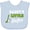 AE-Light Blue, variant on Inktastic Daddys Little Golfer with Golf Club and Ball Boys or Girls Baby Bib