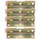 thumbnail image 1 of 8pcs Bed Frame Brackets Bed Hinges Bed Rail Brackets Heavy Duty Bed Rail Supports, 1 of 3