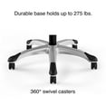 thumbnail image 6 of Staples Union & Scale Flexfit Hyken Technical Mesh Task Chair Red 50218, 6 of 8