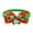 A003- C, variant on Dog Collar Christmas Plaid Bowtie with Bells Extra Small for Small Dogs Holiday Pet Accessory