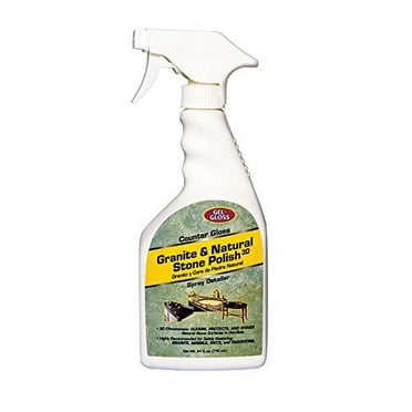 Gel-Gloss Counter Gloss Granite and All-Natural Stone Polish, 24 Ounce Spray