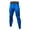 ZA Blue, variant on Mens Jogging Pants Mens Thin Solid Exercise Fitness Running Stretch Tight Pants Breathable Training Compression Pants Mens Sweatpants Silver S