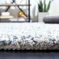 thumbnail image 4 of SAFAVIEH Berber Deena Distressed Area Rug, Ivory/Blue, 3' x 5', 4 of 11