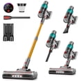 thumbnail image 5 of 16000Pa Cordless Wet/Dry Vacuum Mop, Self-Cleaning & Low Noise. 3 Modes, Multi-Angle Brush. Great for Floors, Rugs, Cars & Pet Hair. Black & White., 5 of 11