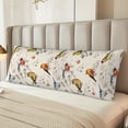 thumbnail image 2 of Balery Little Birds Funda Protectora para Almohada Corporal de Algodón Hipoalergénico con Cierre(55 x 21 pulgadas), Almohadas No Incluidas, 2 of 7