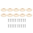 thumbnail image 2 of Rushawy 2X 10 Pieces Washers for Guitar Machine Head Buttons Cream, 2 of 9