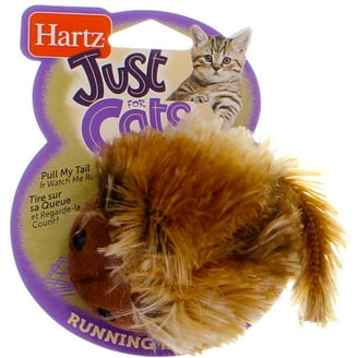 Hartz Cattraction Silver Vine and Catnip Mouse Pack for Cats, 12