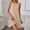 Khaki, variant on Flowy Dress Wedding Guest Sleeveless Crew Neck Sundresses for Women 2026 Summer Solid Color Regular Fit Vacation Dress Stylish for Summer and Hot Weather Green XXL