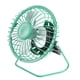 thumbnail image 1 of Mini ventilador de mesa USB de 4 pulgadas, portátil, de alta velocidad, para dormitorio, oficina (verde), 1 of 5