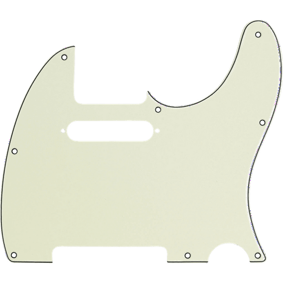 Fender Modern Pickguard, Telecaster, 8-Hole - Mint Green