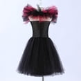 thumbnail image 6 of HNMKIU Halloween for Girls Toddler Kids Baby Girls Magnificent Witch Halloween Black Gown With Hat Fancy Tutu Dress Up Cosplay Party Dresses H - 8, 6 of 6