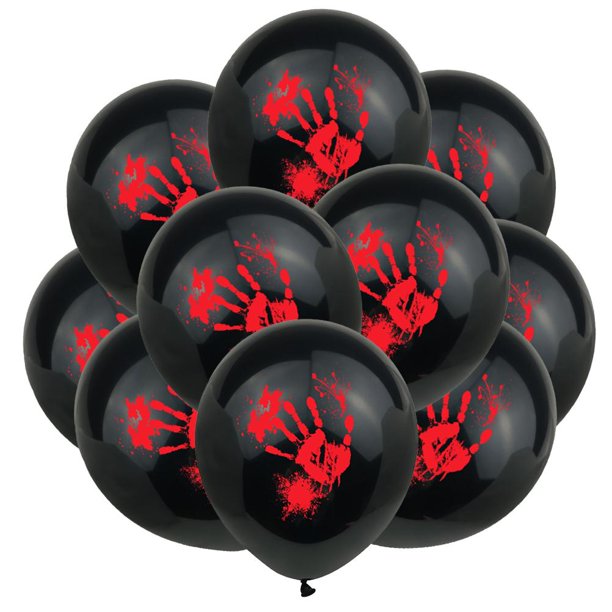 De Globos Decorativos, Decoración De Fiesta, Adorno De Barra De Utilería Diy, Decoraciones Para El Hogar, Suministros De Halloween Atractivos Multiusos 10 Piezas Advancent HA044538-05