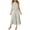 Green, variant on BYHONG Casual Outfits for Women Sleeveless Tank O Neck Top Short Button Top Wide Leg Pants Pocket Two Piece Suit Purple S