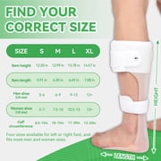 Orthomen Ankle Foot Orthosis Support - AFO Splint - Drop Foot Brace