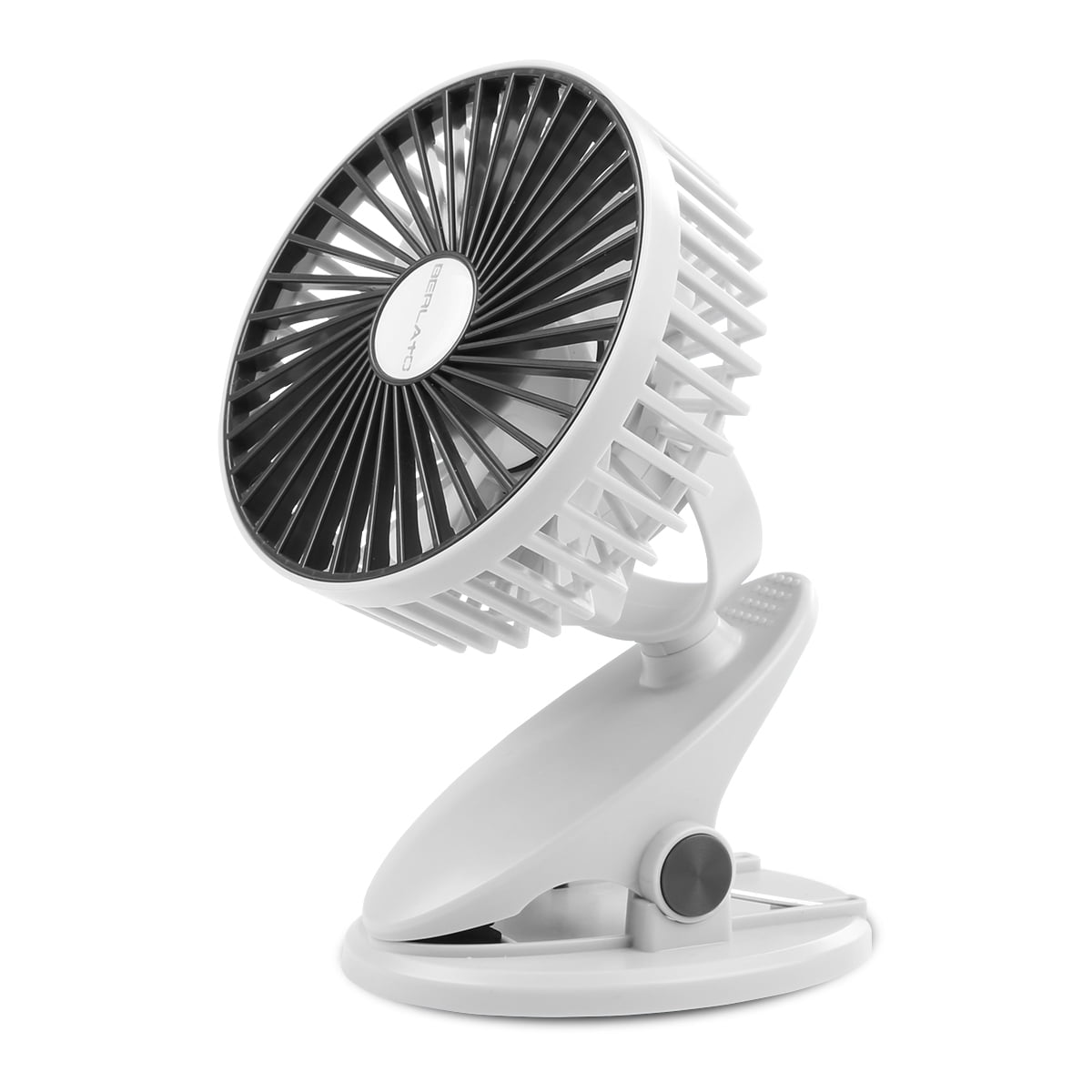 Mini Battery Operated Fan, Clip on Desk USB Fan Portable Fan with 3