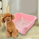 thumbnail image 5 of Bandeja de inodoro de entrenamiento para gatos y mascotas, inodoro rosa pequeño Zulema Baño de perros, 5 of 6