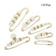 thumbnail image 3 of Perla Broche Pasadores 6 Estilos 1,5/2,3/3" Metal Imitación Perla Collar Decorativo Seguridad Pasadores Clips para Mujer Ropa Vestido Pantalones Falda Cintura, 6uds, 3 of 5