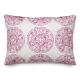 thumbnail image 2 of Creative Products Small Purple Pattern Medallions 14x20 Indoor / Outdoor Pillow, 2 of 3