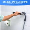 thumbnail image 2 of Barras de apoyo para bañeras y duchas, paquete de 2, barras de apoyo antideslizantes para discapacitados para duchas, barras de seguridad para bañeras y baños para personas mayores, manijas de ducha,, 2 of 5