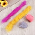 thumbnail image 6 of CATIEBYE Felting Fiber Wool Fleece Yarn Assorted Colors Craft Kit for Needle Felting and Wool Projects 1 Set, 6 of 6