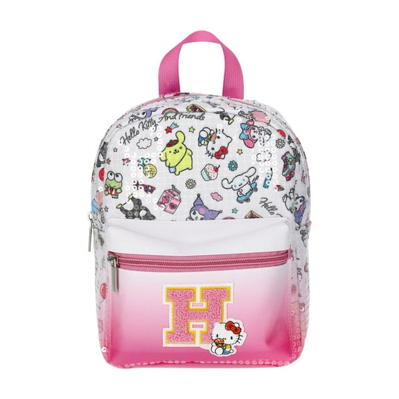 Hello Kitty and Friends Girls Mini Backpack, Pink/Multi