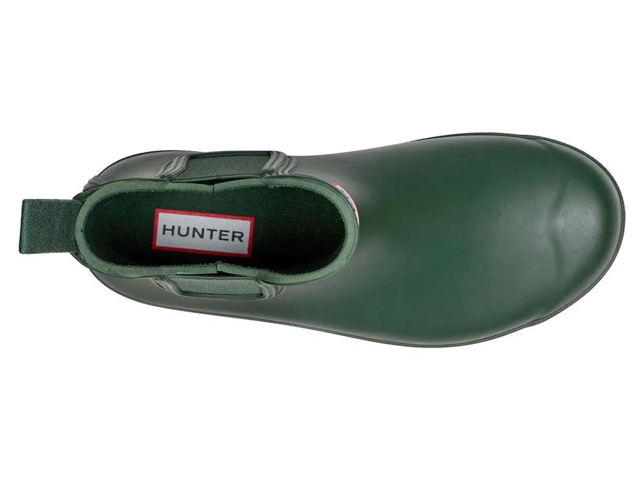 HUNTER M ORIGINAL CHELSEA MEN RAIN BOOTS - Dark Olive / 8