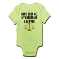 thumbnail image 1 of CafePress - Dont Drop Me My Grandpa Is A Lawyer Body Suit - Baby Light Bodysuit, 1 of 1