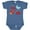 Indigo, variant on Inktastic I Love My Daddy to the Moon and Back Boys or Girls Baby Bodysuit