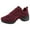 Red, variant on Women's Jazz Shoes Fashion 𝖫a𝖼e Up Sneakers Modern Dance Shoes Comfortable Cushion Sport Shoes Casual Outdoor Walking Dance Shoes Lightweight Platform Trainers Shoes