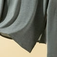 thumbnail image 4 of Sexlip Wool Sweaters Women Long Sleeve Slash Neck Loose Casual Warm Sweater Pullover Top Gray L, 4 of 5