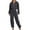 Grey, variant on sususu Women's Zip Up Jumpsuit Long Sleeve Romper Jumpsuit Elastic Waist Comfortable Outfit Turn Down Collar Cargo Romper,Grey,M