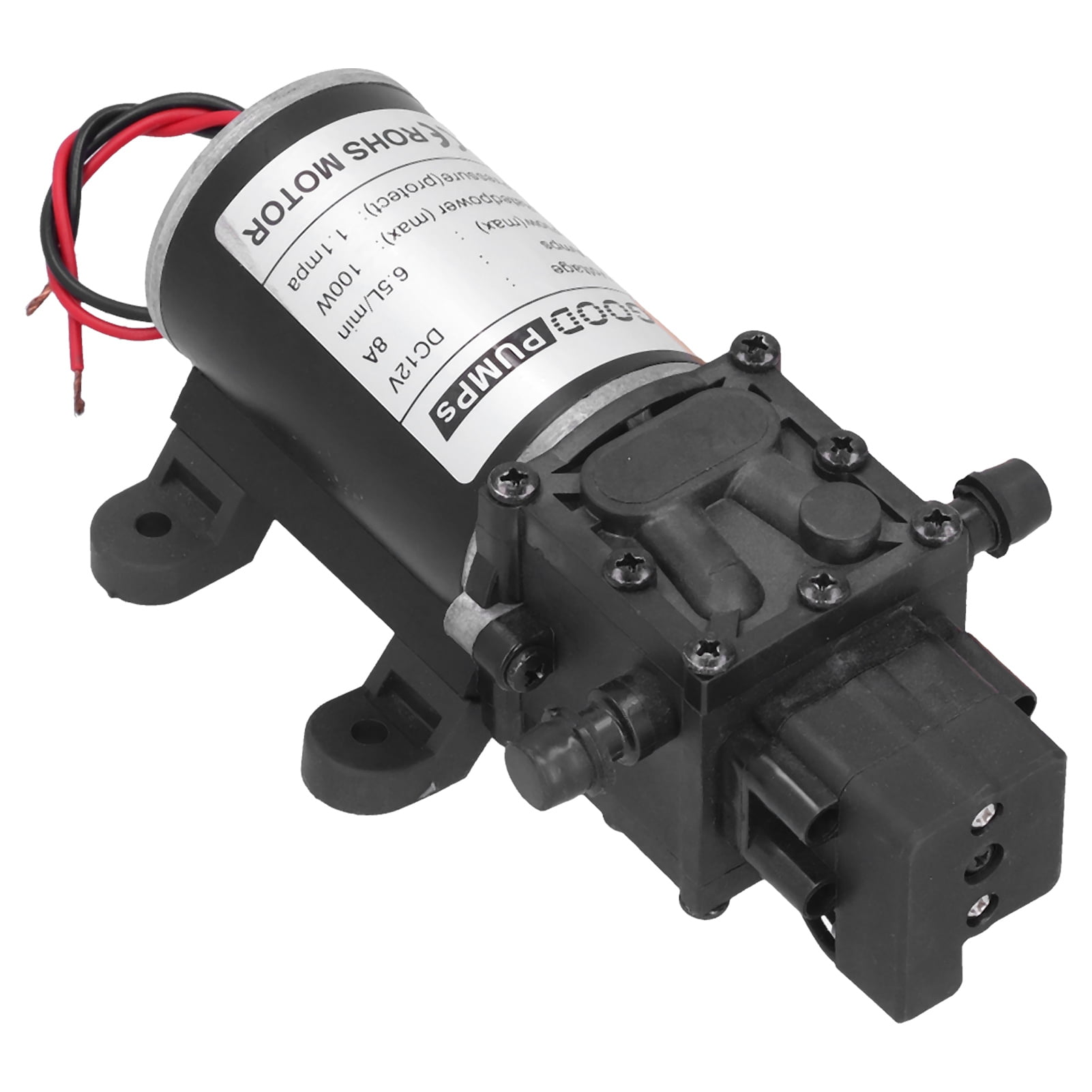 EOTVIA Self Priming Pump,12V Diaphragm Pump,12V 100W Diaphragm Pump ...