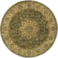 thumbnail image 2 of Safavieh Heritage Lennox Oriental Wool Area Rug, Green/Taupe, 3'6" x 3'6" Round, 2 of 8