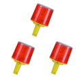 thumbnail image 2 of Youkk Solar LED Round Caution Warning Light Lamp Traffic Alarm Light Flash Type C 3Set, 2 of 6